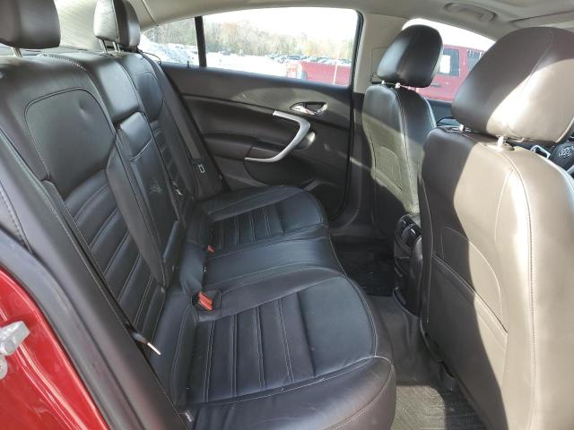 2G4GV5GV8C9202637 - 2012 BUICK REGAL GS Қызыл фото 10