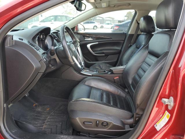 2G4GV5GV8C9202637 - 2012 BUICK REGAL GS RED photo 7