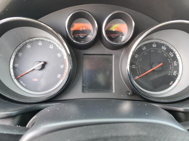 2G4GV5GV8C9202637 - 2012 BUICK REGAL GS Қызыл фото 9