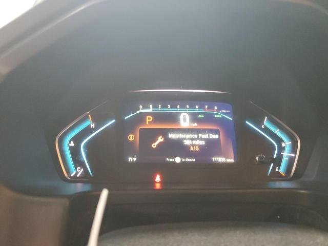 5FNRL6H73KB018659 - 2019 HONDA ODYSSEY EXL შავი ფოტო 9