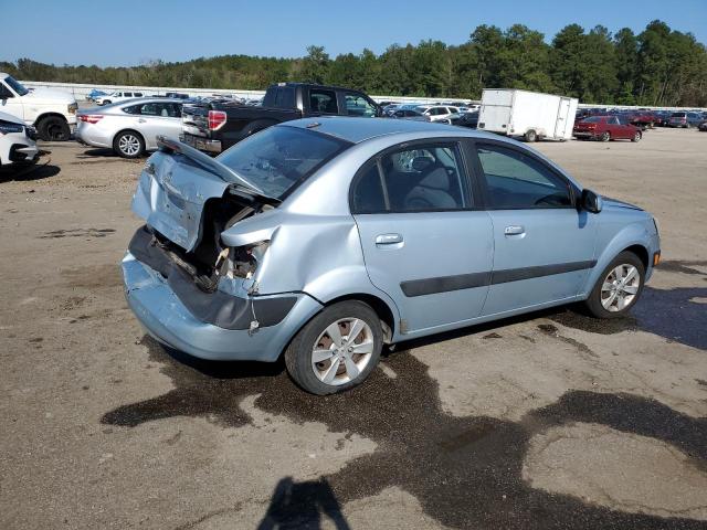 KNADE223996459248 - 2009 KIA RIO BASE SILVER photo 3