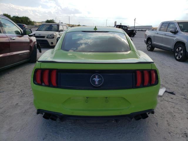 1FA6P8TD7L5191657 - 2020 FORD MUSTANG GREEN photo 6