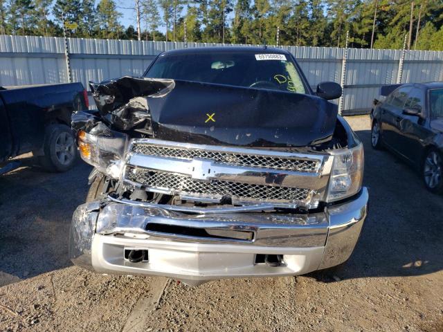 3GCPCSE03DG205985 - 2013 CHEVROLET SILVERADO C1500 LT BLACK photo 5