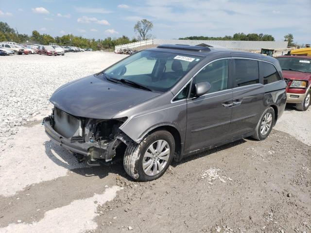 5FNRL5H62GB059664 - 2016 HONDA ODYSSEY EXL CHARCOAL photo 1