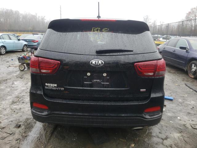 5XYPG4A31LG657186 - 2020 KIA SORENTO L BLACK photo 6