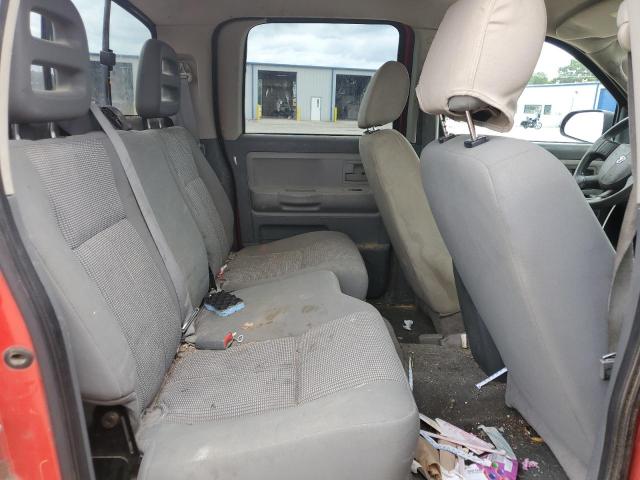 1D7HE48K37S192505 - 2007 DODGE DAKOTA QUAD SLT Qırmızı foto 10