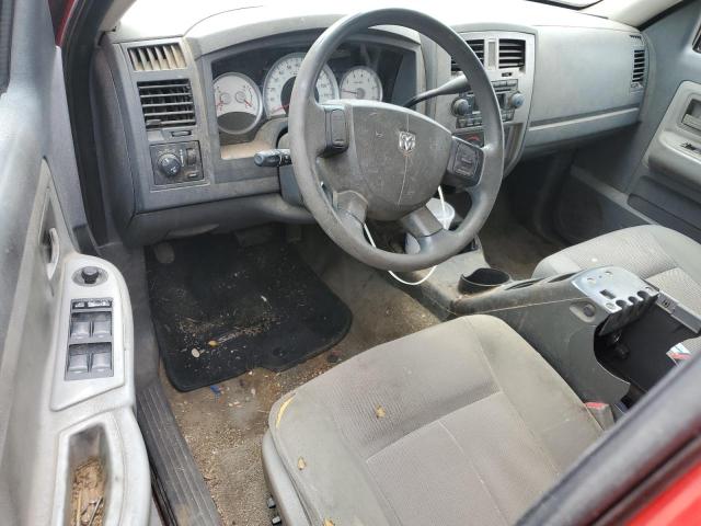 1D7HE48K37S192505 - 2007 DODGE DAKOTA QUAD SLT Qırmızı foto 8