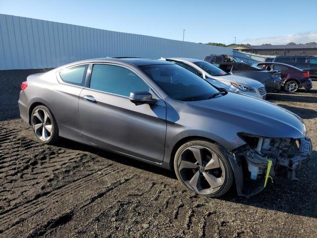 1HGCT2B89FA009108 - 2015 HONDA ACCORD EXL GRAY photo 4