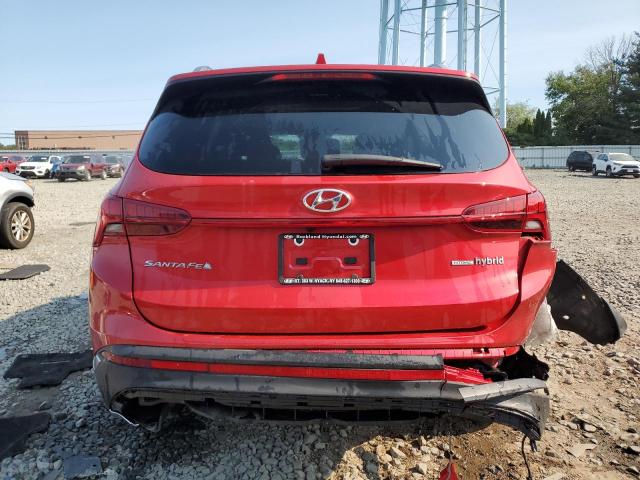 5NMS3DA12PH003474 - 2023 HYUNDAI SANTA FE SEL PREMIUM RED photo 6