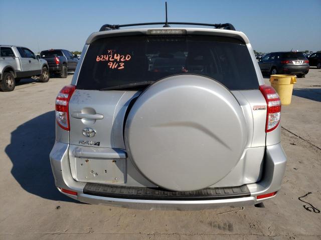 2T3ZF4DV5BW096824 - 2011 TOYOTA RAV4 SILVER photo 6