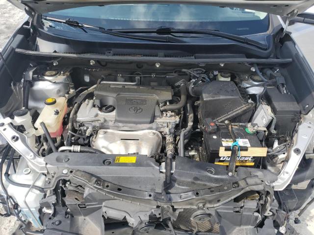 2T3WFREV5FW131107 - 2015 TOYOTA RAV4 XLE SILVER photo 12
