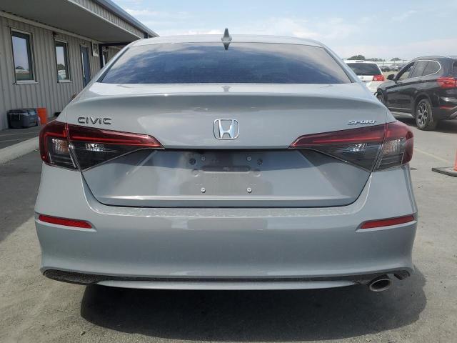 2HGFE2F54SH505615 - 2025 HONDA CIVIC SPORT GRAY photo 6