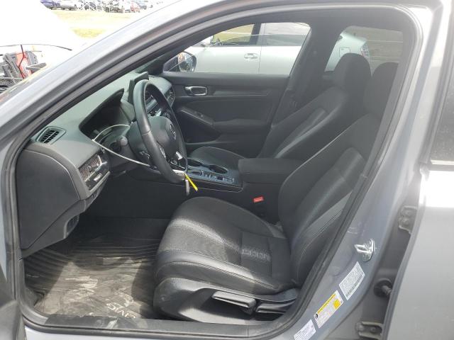 2HGFE2F54SH505615 - 2025 HONDA CIVIC SPORT GRAY photo 7