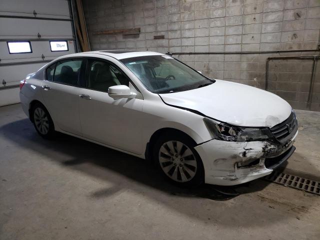 1HGCR2F87DA102179 - 2013 HONDA ACCORD EXL WHITE photo 4