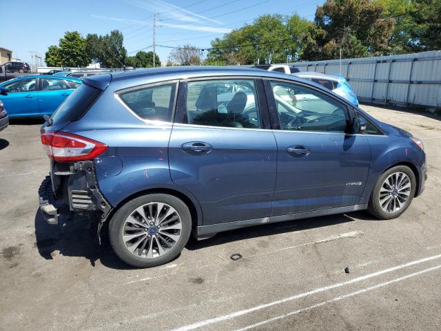 1FADP5DU1JL105420 - 2018 FORD C-MAX TITANIUM BLUE photo 3