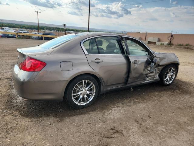 JN1CV6AP8CM626862 - 2012 INFINITI G37 BASE GRAY photo 3