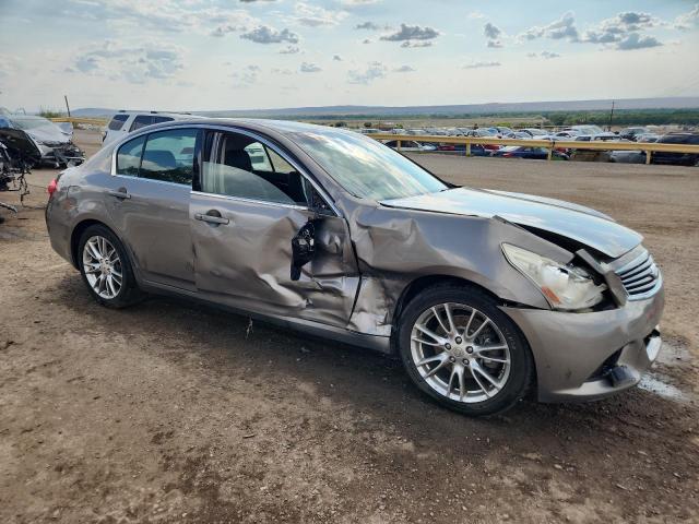 JN1CV6AP8CM626862 - 2012 INFINITI G37 BASE GRAY photo 4