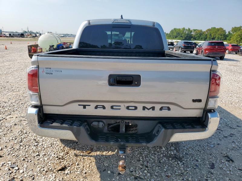 3TMCZ5AN1MM437082 - 2021 TOYOTA TACOMA DOUBLE CAB ვერცხლისფერი ფოტო 6