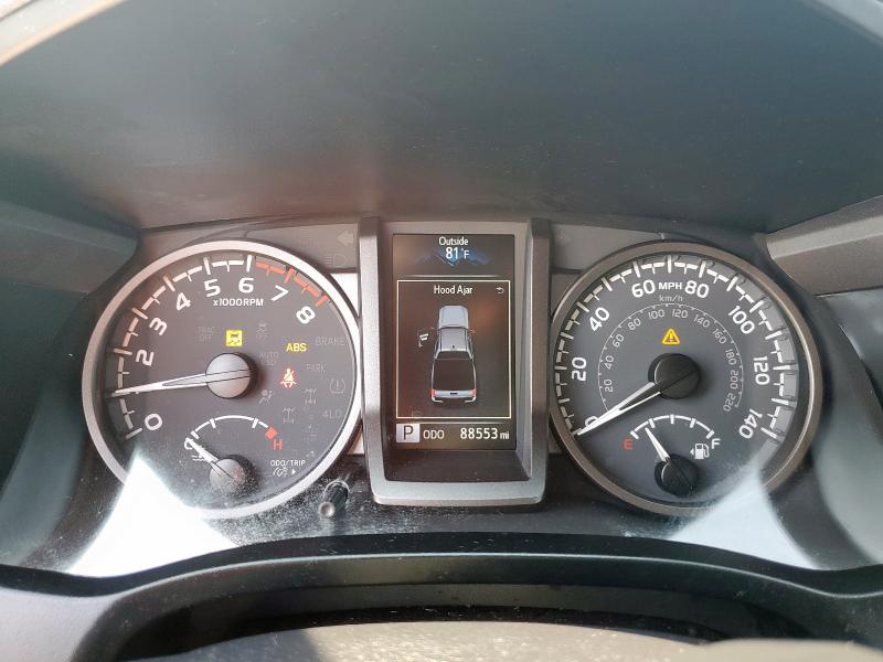 3TMCZ5AN1MM437082 - 2021 TOYOTA TACOMA DOUBLE CAB ვერცხლისფერი ფოტო 9