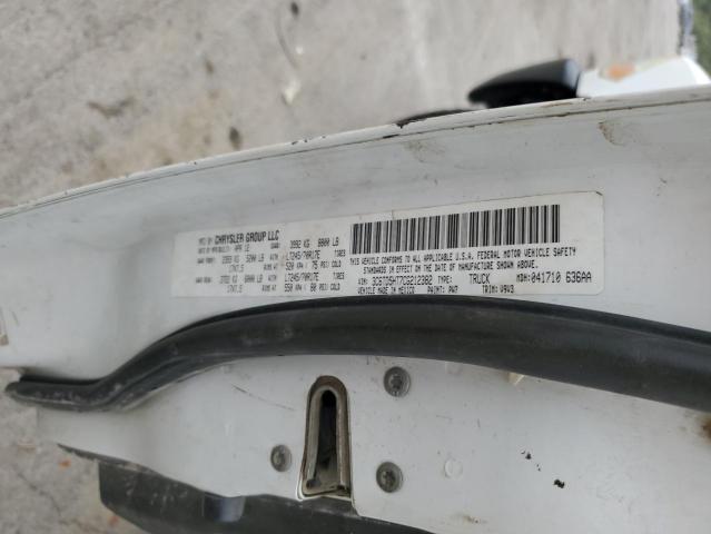 3C6TD5HT7CG212382 - 2012 DODG RAM 2500 ST თეთრი ფოტო 12