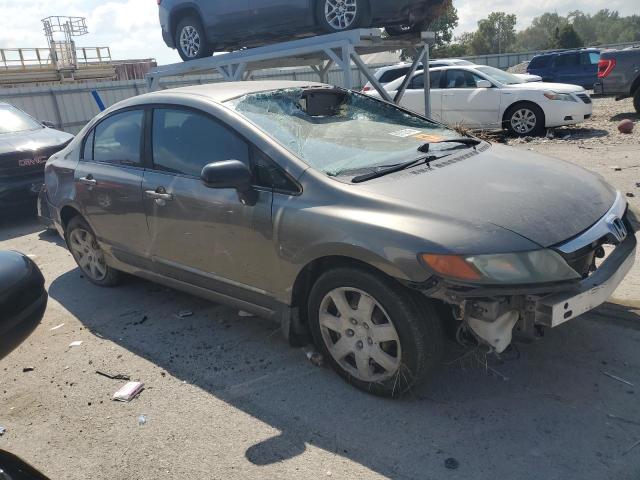 1HGFA165X8L083657 - 2008 HONDA CIVIC LX Gris photo 4