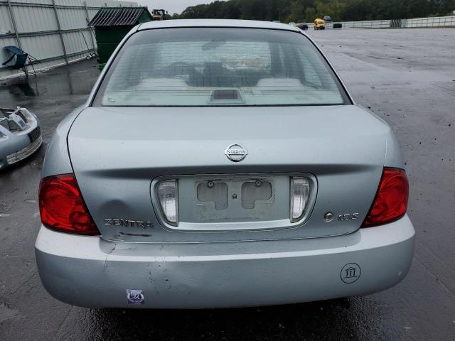 3N1CB51D64L467702 - 2004 NISSAN SENTRA 1.8 SILVER photo 6