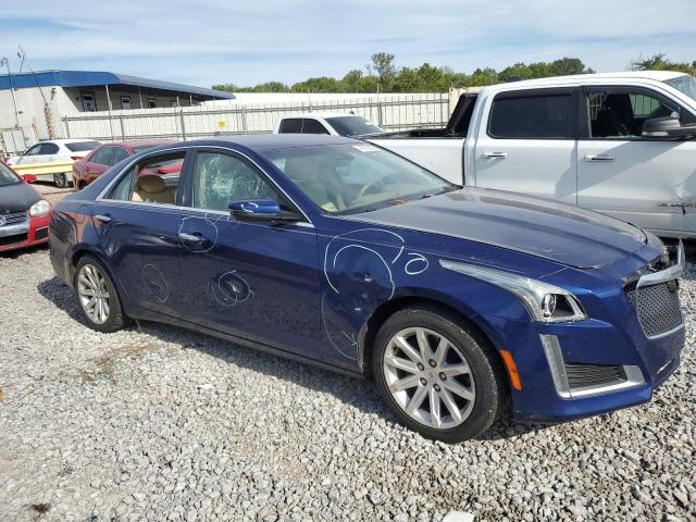 1G6AX5SX2E0197173 - 2014 CADILLAC CTS LUXURY COLLECTION BLUE photo 4