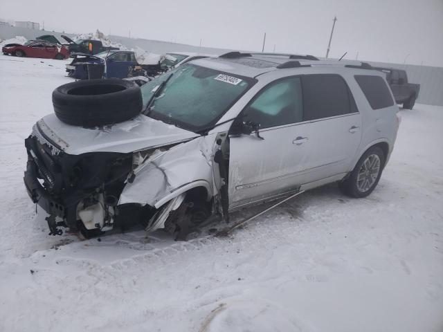 1GKKVTED8CJ347828 - 2012 GMC ACADIA DENALI SILVER photo 1