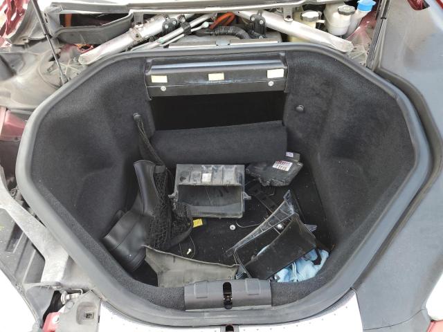 5YJSA1CP7DFP09567 - 2013 TESLA MODEL S Rojo foto 11