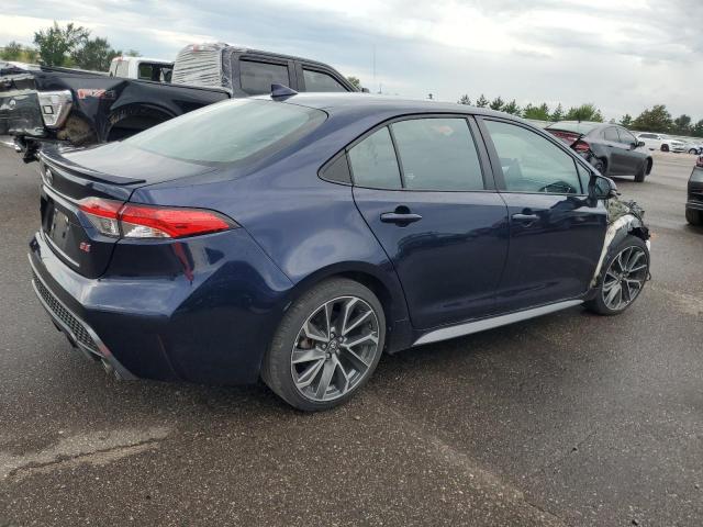 5YFP4MCE4MP071733 - 2021 TOYOTA COROLLA SE ლურჯი ფოტო 3