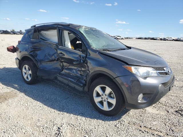 JTMRFREV2ED051255 - 2014 TOYOTA RAV4 XLE GRAY photo 4