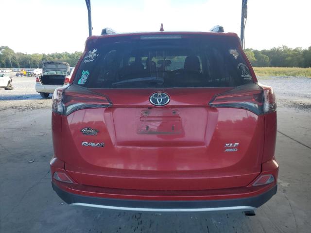 2T3RFREV4GW424608 - 2016 TOYOTA RAV4 XLE RED photo 6