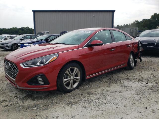 5NPE34AF5KH809314 - 2019 HYUNDAI SONATA LIMITED RED photo 1