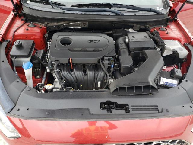 5NPE34AF5KH809314 - 2019 HYUNDAI SONATA LIMITED RED photo 11