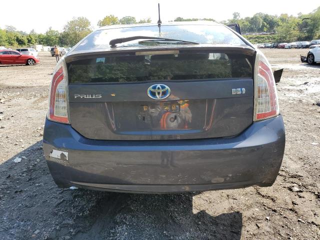 JTDKN3DUXC1557313 - 2012 TOYOTA PRIUS CHARCOAL photo 6