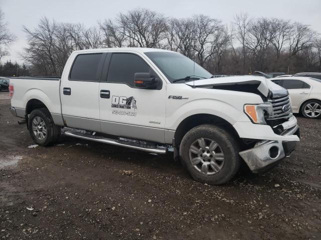 1FTFW1ET3BFB40223 - 2011 FORD F150 SUPER WHITE photo 4