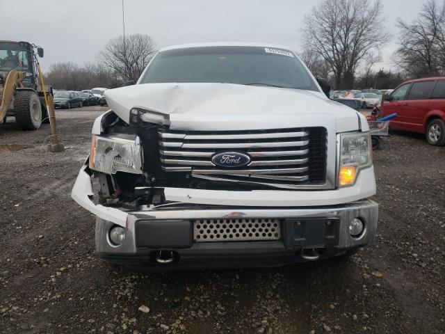 1FTFW1ET3BFB40223 - 2011 FORD F150 SUPER WHITE photo 5