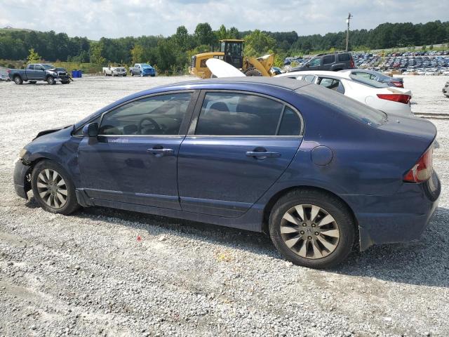 2HGFA16839H518964 - 2009 HONDA CIVIC EX BLUE photo 2