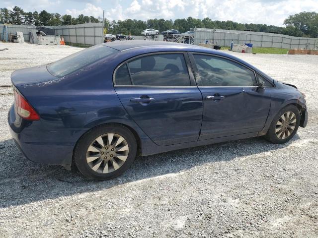 2HGFA16839H518964 - 2009 HONDA CIVIC EX BLUE photo 3
