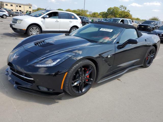 1G1YF3D74G5112350 - 2016 CHEVROLET CORVETTE STINGRAY 3LT BLACK photo 1