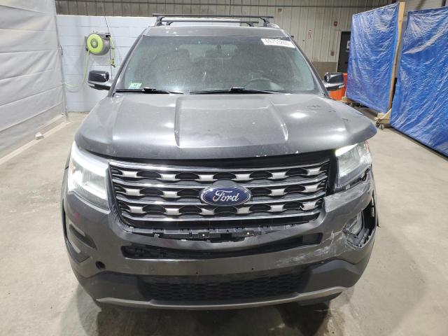 1FM5K8D87GGB90584 - 2016 FORD EXPLORER XLT GRAY photo 5