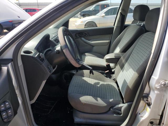 1FAHP34N27W179256 - 2007 FORD FOCUS ZX4 SILVER photo 7