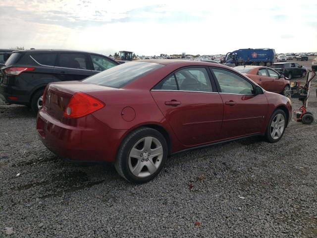 1G2ZF57B684149810 - 2008 PONTIAC G6 VALUE LEADER RED photo 3