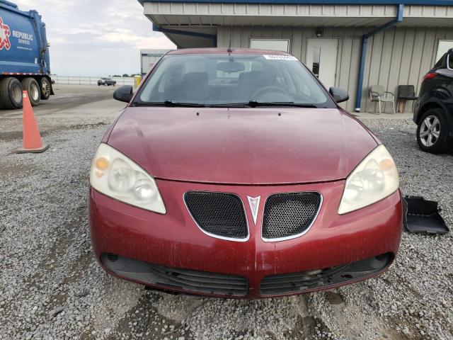 1G2ZF57B684149810 - 2008 PONTIAC G6 VALUE LEADER RED photo 5