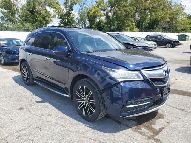 5FRYD4H41EB034445 - 2014 ACURA MDX TECHNOLOGY 蓝色 照片 4
