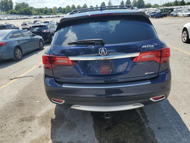5FRYD4H41EB034445 - 2014 ACURA MDX TECHNOLOGY 蓝色 照片 6