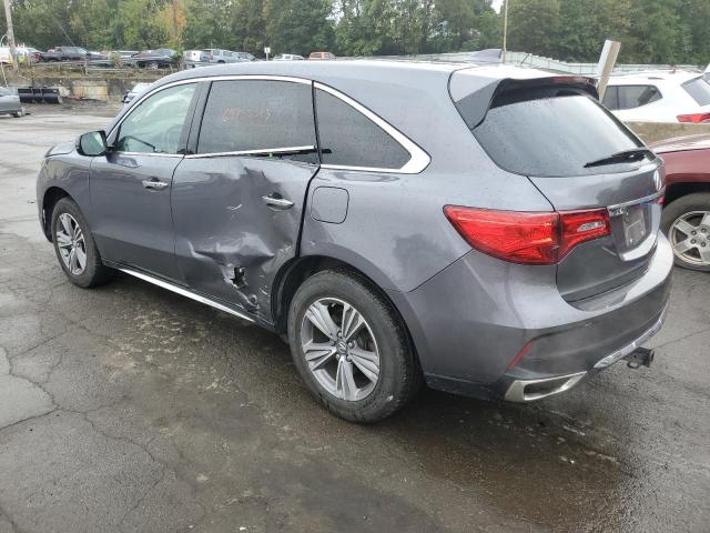 5J8YD4H38LL012494 - 2020 ACURA MDX GRAY photo 2