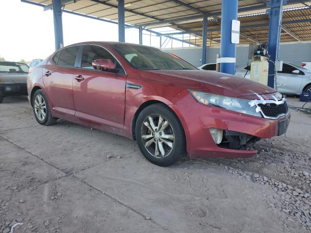 5XXGM4A74DG172896 - 2013 KIA OPTIMA LX RED photo 4