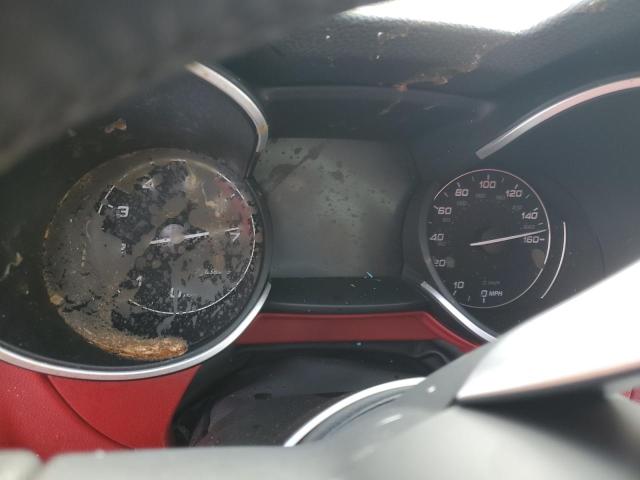 ZASPAKBN6M7D12487 - 2021 ALFA ROMEO STELVIO TI GRAY photo 9