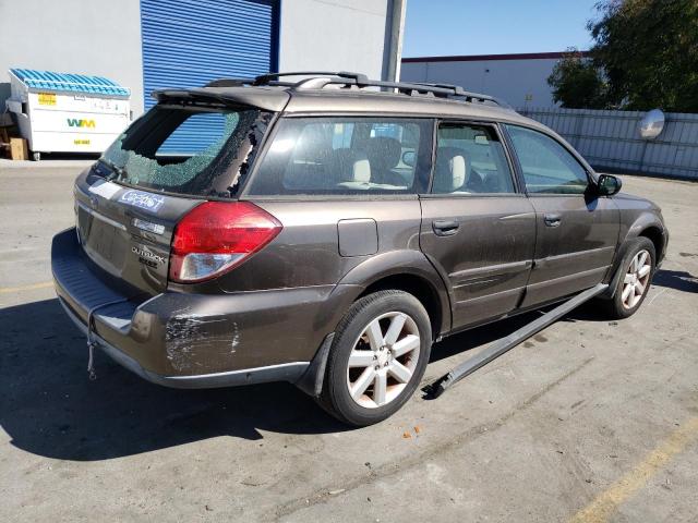 4S4BP61C187364698 - 2008 SUBARU OUTBACK 2.5I GRAY photo 3